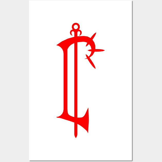 SYMBOL OF LORDAERON (SIMPLE) Wall Art by Griffen